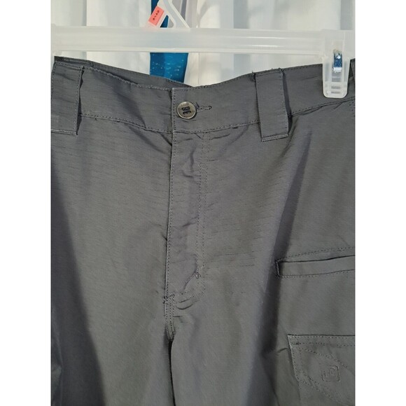5.11 Tactical Fast-Tac Cargo Water-Resistant Pant, Magazine Pockets, Gray 74439 - Picture 3 of 9